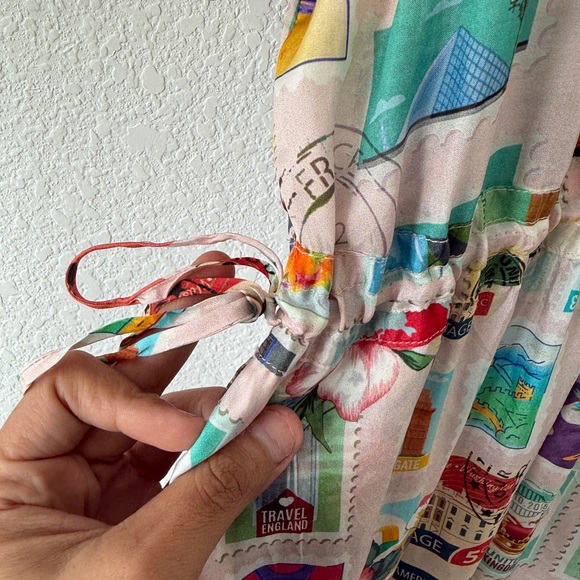 Johnny Was Multicolor SEKAI MARY DRESS - Picture 4 of 10